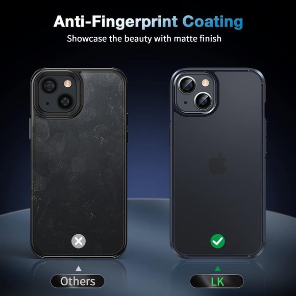 LK 3-in-1 iPhone 14 Plus Case + 2 Lens + 2 Screen Protectors Shockproof - Picture 2 of 5